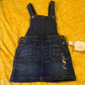 Gaps Kids Girl Overall Denim Dress w/ Tags!